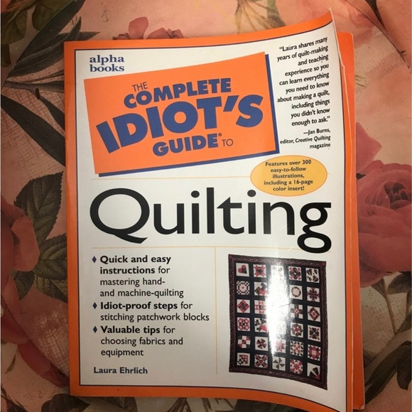 alpha books Other - Idiots guide to quilting